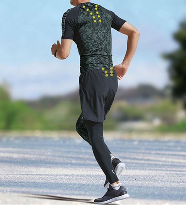 「＜コラントッテ＞コンプレッションウェア　半袖（メンズ肌着・インナーウェア）」｜詳細画像