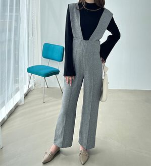 交渉中 トゥエンティーズ サロペット オールインワン ハイウエスト