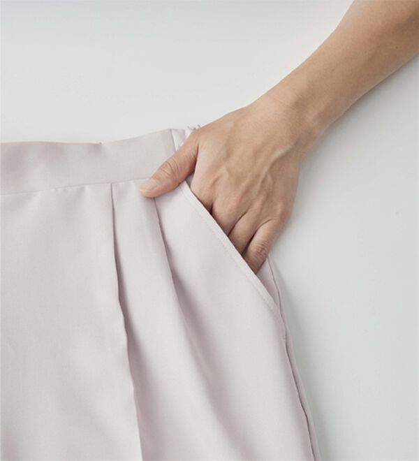 RANAN（ラナン）の「【２点セット】Ｖネックペプラムセットアップ（パンツスーツ）」｜詳細画像