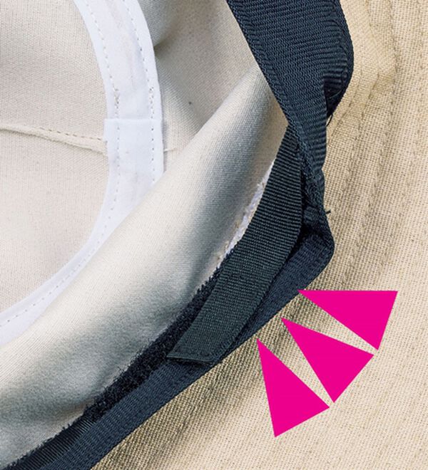 ルフラン（ルフラン）の「【２色組】＜クロコダイル＞ＵＶカットセーラー帽子（帽子）」｜詳細画像