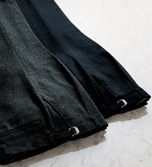「国産　尾州・ウールカシミヤスラックス（メンズスラックス）」｜詳細画像
