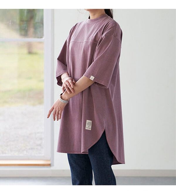 BELLUNA（ベルーナ）の「ビンテージ風コットン１００％刺しゅう入りチュニック（チュニック）」｜詳細画像