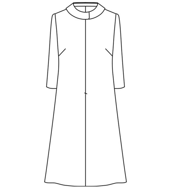 BELLUNA（ベルーナ）の「取外し可能！フリル衿ワンピースアンサンブル（ブラックフォーマル（喪服・礼服））」｜詳細画像
