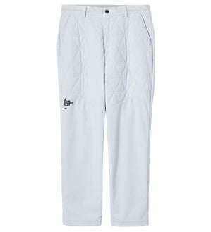 「ハイブリッド中わたパンツ（メンズフルレングスパンツ）」｜グレー