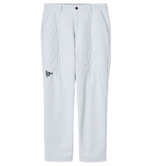 「ハイブリッド中わたパンツ（メンズフルレングスパンツ）」｜グレー