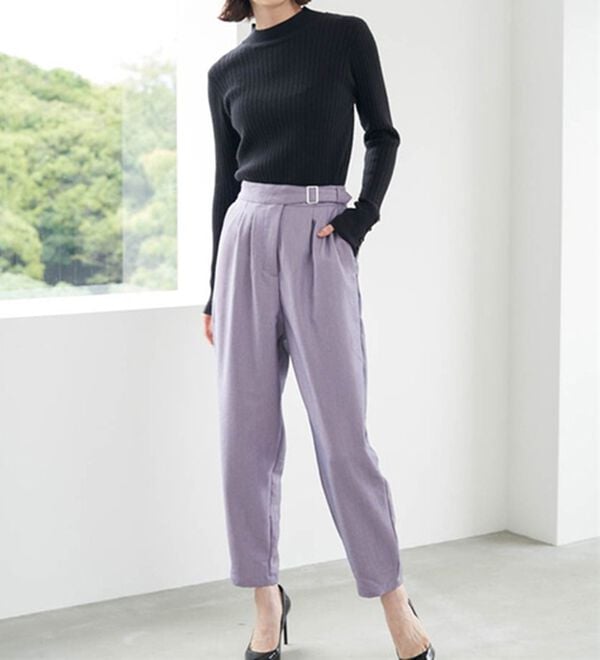 パンツ waist belt cocoon pants waist belt cocoon pants – louren store
