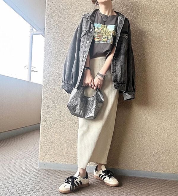 GeeRA（ジーラ）の「セルフカット美脚魅せタイトスカート（ロングスカート）」｜詳細画像