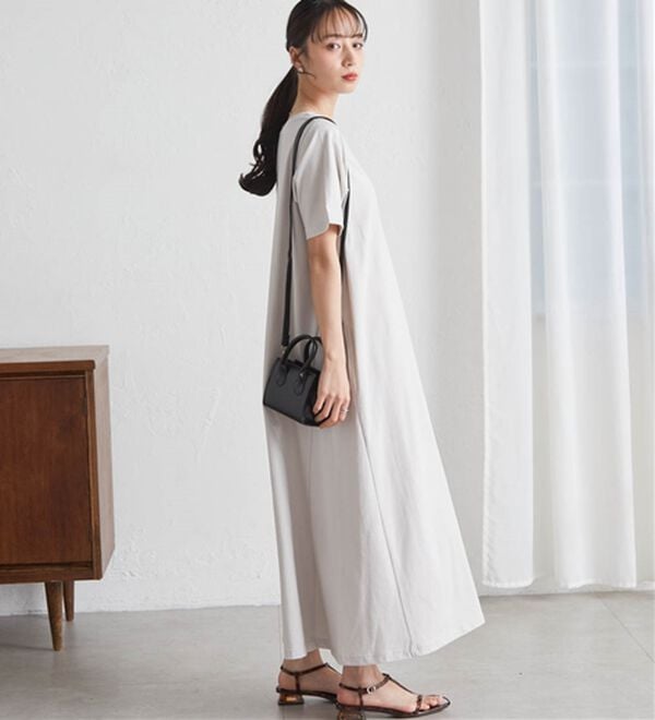 RANAN（ラナン）の「マルチファンクション　ベーシックTワンピース（その他ワンピース）」｜詳細画像