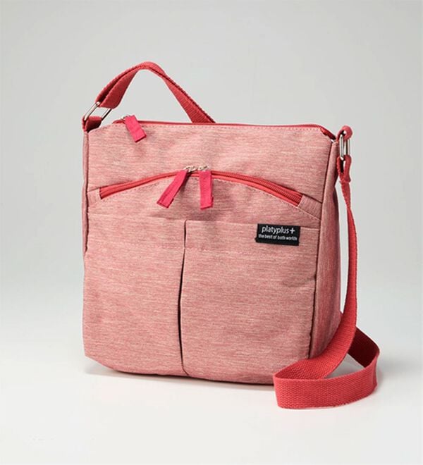 BELLUNA（ベルーナ）の「軽量縦型杢調ショルダーバッグ（ショルダーバッグ）」｜詳細画像