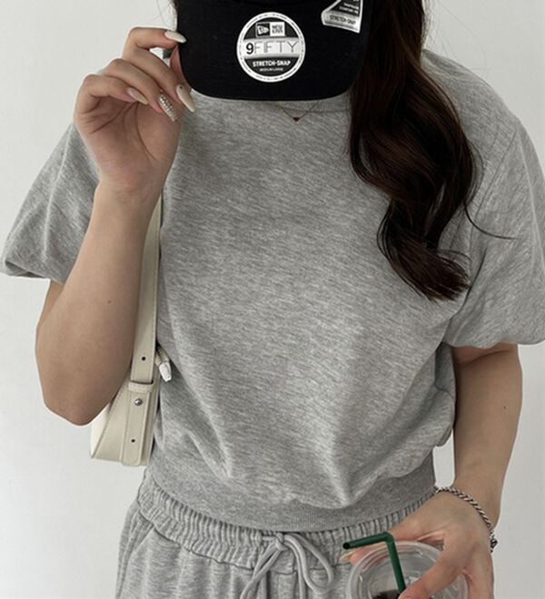 GeeRA（ジーラ）の「パフスリーブスウェットＴ（カットソー）」｜詳細画像