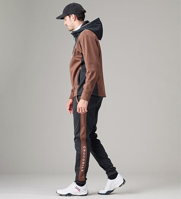 「＜クロコダイル＞防風ストレッチアクティブスーツ（メンズスポーツウェア（ボトム））」｜詳細画像