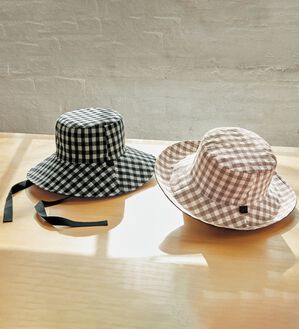 BELLUNA（ベルーナ）の「風で飛ばされない！リバーシブル日除け帽子（帽子）」｜詳細画像