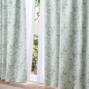 「簡単！素敵にコーディネート１級遮光＆機能レースカーテンセット「フローリオ」（ドレープカーテン）」｜詳細画像