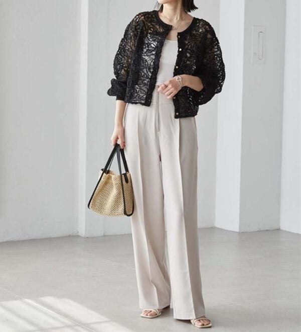 RANAN（ラナン）の「シアーレースカーディガン（その他カーディガン）」｜詳細画像