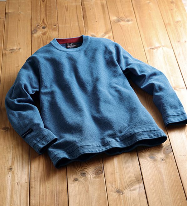 「＜コムルヴァン・オム＞大人の上品ニットＴシャツ（メンズカットソー）」｜詳細画像