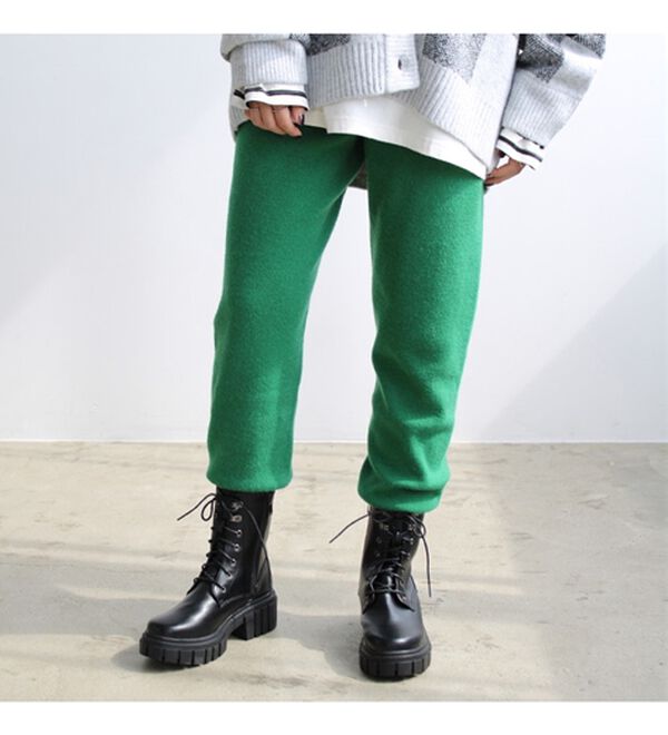 GeeRA（ジーラ）の「ニットジョガーパンツ（フルレングスパンツ）」｜詳細画像