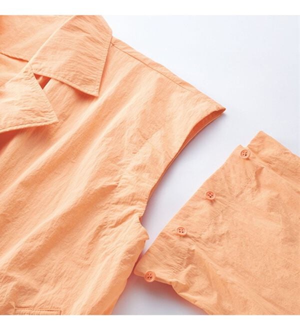 RANAN（ラナン）の「２ＷＡＹナイロントレンチコート（ハーフコート）」｜詳細画像