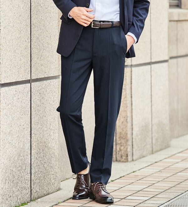 REMEN'S（リメンズ）の「【接触冷感】楽ちん快適ストレッチスラックス（メンズスラックス）」｜詳細画像