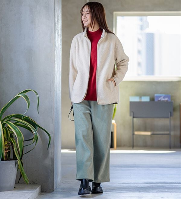 BELLUNA（ベルーナ）の「もちもちニットゆったり快適チュニック（チュニック）」｜詳細画像