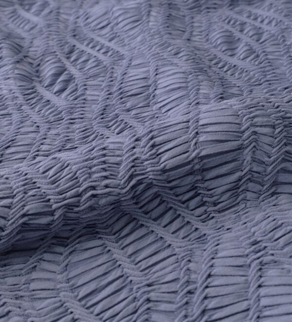 BELLUNA（ベルーナ）の「波柄シアージャカード素材カーディガン（ニットカーディガン）」｜詳細画像