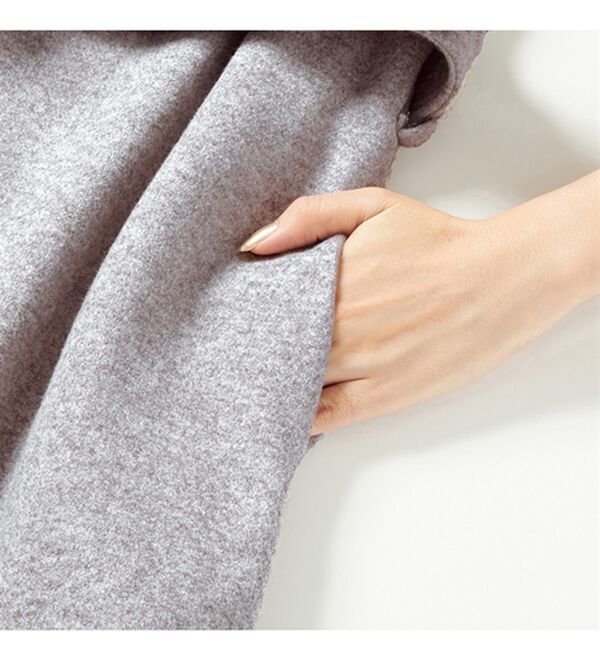 RANAN（ラナン）の「ベルト付きメルトン調素材ジレ（ジレ）」｜詳細画像