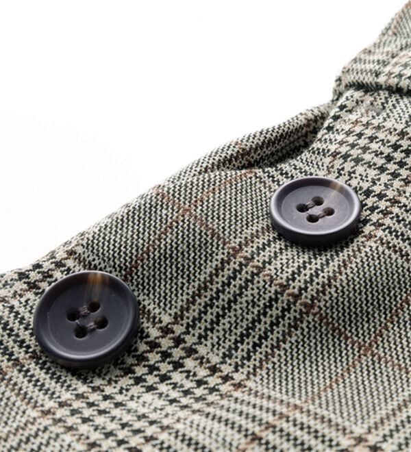 BELLUNA（ベルーナ）の「サマ見え（W）ボタン使いワイドパンツ（ワイドパンツ・ガウチョ）」｜詳細画像