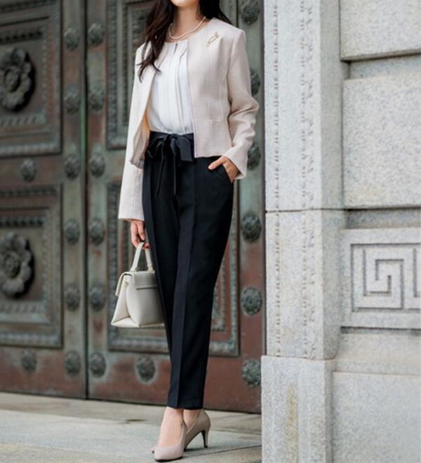 GeeRA（ジーラ）の「【入卒式/セレモニー】ツイード着回し５点セットスーツ　２ジャケット＆パンツ＆ワンピ（その他スーツ）」｜詳細画像