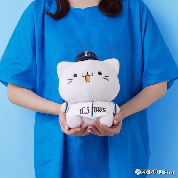 「ライオンズ&times;べるーにゃぬいぐるみ（おもちゃ・ぬいぐるみ）」｜詳細画像