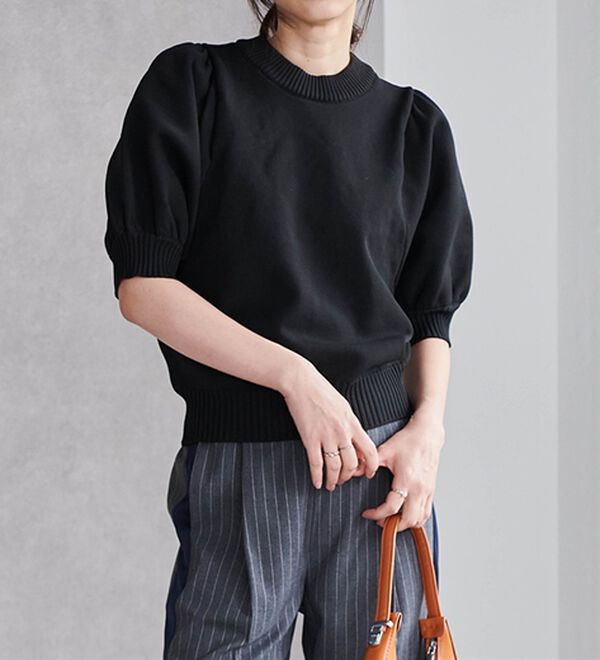 RANAN（ラナン）の「ボリュームパフスリーブニットトップス（ニット・セーター）」｜詳細画像