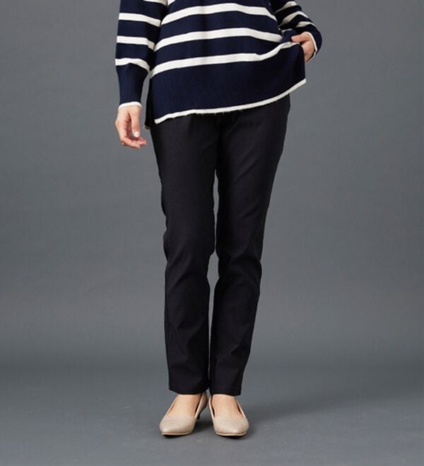 BELLUNA（ベルーナ）の「美脚ストレッチ裏起毛パンツ（フルレングスパンツ）」｜詳細画像