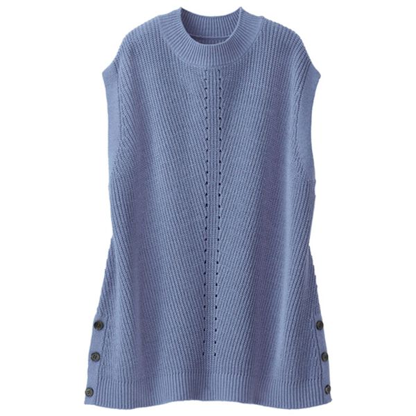 BELLUNA（ベルーナ）の「多ボタン使い上品アイレットデザインベスト（ベスト）」｜詳細画像