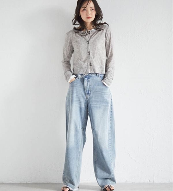 RANAN（ラナン）の「シアーリブカーディガン（その他カーディガン）」｜詳細画像