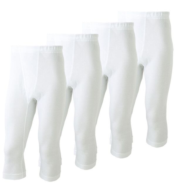 「【４枚組】＜グンゼ＞綿１００％風通る冷感インナー　ズボン下（メンズ靴下・タイツ）」｜4枚組