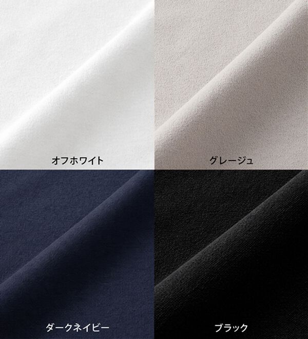 RANAN（ラナン）の「ハーフジップコクーン長袖チュニック（カットソー）」｜詳細画像