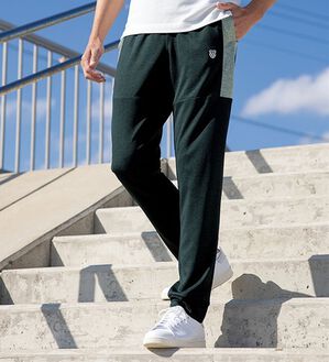 「【３本組】＜ケー・スイス＞吸汗速乾切替デザインパンツ（メンズフルレングスパンツ）」｜3本組