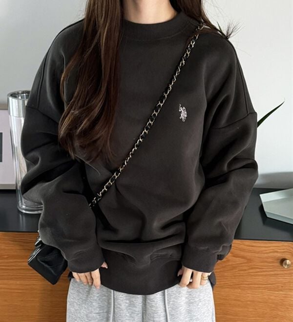 GeeRA（ジーラ）の「【U.S. POLO ASSN.】表ピーチ裏起毛スウェット（トレーナー・スウェット）」｜詳細画像