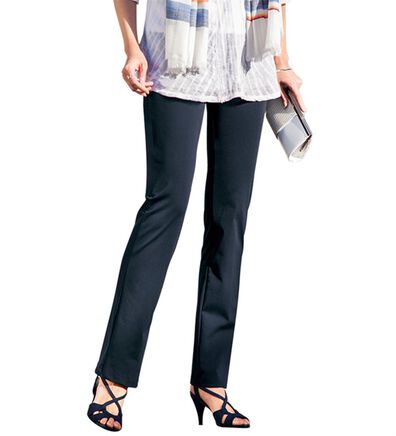 ルフラン（ルフラン）の「日本製すっきりチュニックパンツ（フルレングスパンツ）」