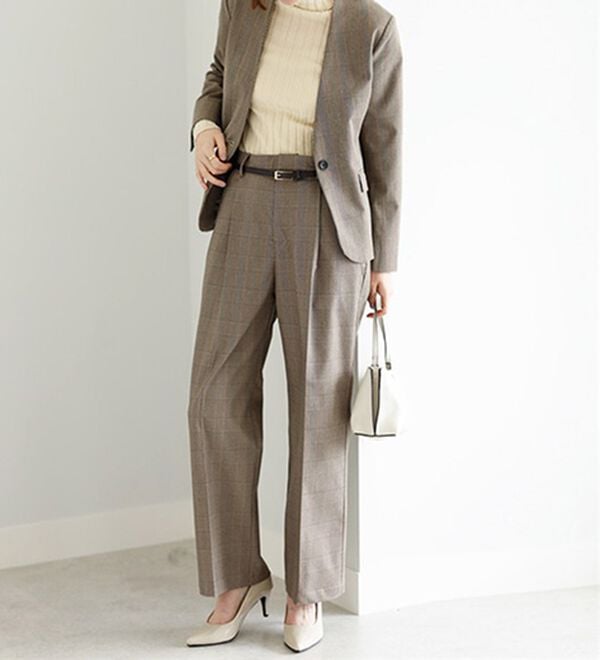 GeeRA（ジーラ）の「洗える！ストレッチカセットスーツ（その他ワンピース）」｜詳細画像