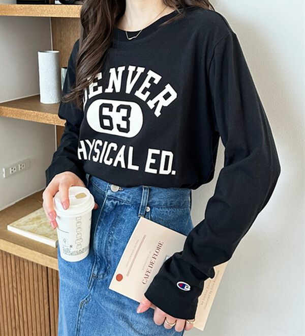 GeeRA（ジーラ）の「【ｃｈａｍｐｉｏｎ】ロゴロンＴ（カットソー）」｜詳細画像