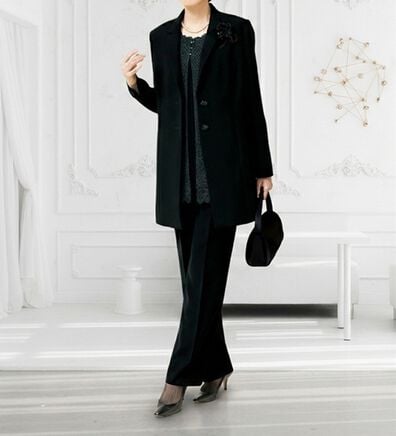 ルフラン（ルフラン）の「【３点セット】ゆとり設計！３点セットスーツ（ブラックフォーマル（喪服・礼服））」