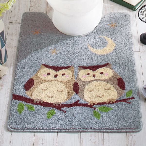 「かわいいアニマルトイレマットシリーズ（トイレマット）」｜詳細画像