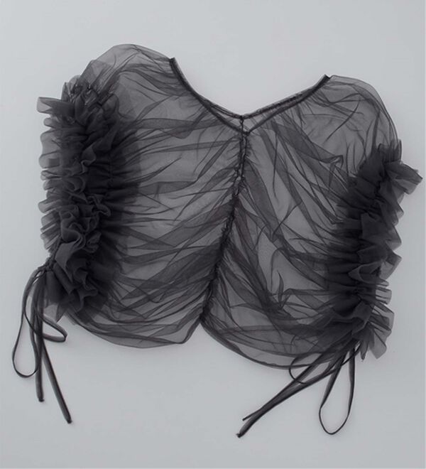 RANAN（ラナン）の「マルチWAYフリルチュールボレロセットパンツドレス（その他ワンピース）」｜詳細画像