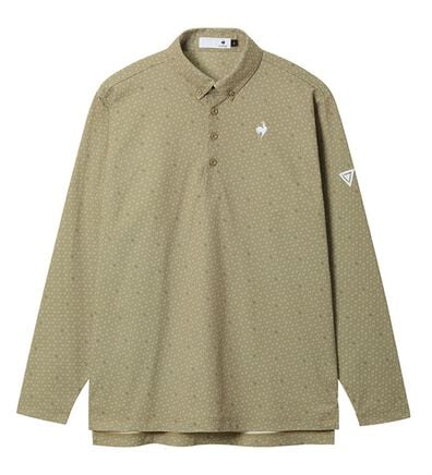 「ＬＣＳ）トライアングルプリント長袖シャツ（メンズポロシャツ）」