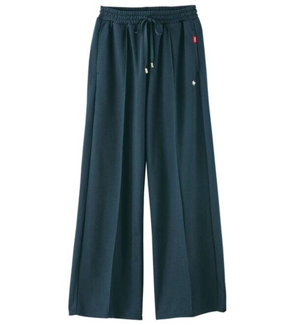 BELLUNA（ベルーナ）の「【ＰＯＬＯ　ＢＣＳ】裏毛素材センターシームワイドパンツ（フルレングスパンツ）」｜詳細画像