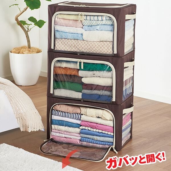 「「探しものゼロ」積み重ね収納ボックス（リビング収納）」｜詳細画像