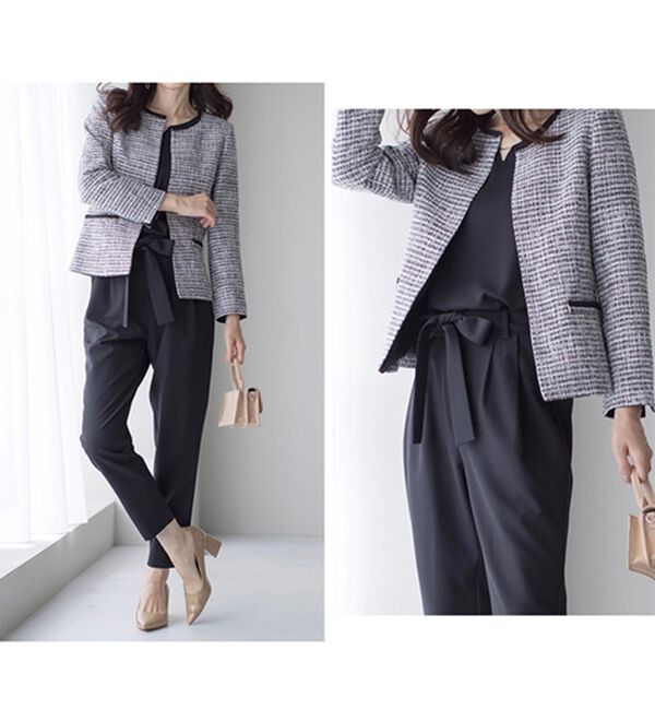 RANAN（ラナン）の「【４点セット】入学式卒業式に！選べるボトムスーツセット（パンツスーツ）」｜詳細画像