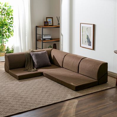 iellio（イエリオ）の「フロアコーナーソファ３点セット（ソファ）」