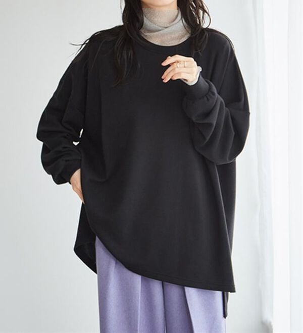 RANAN（ラナン）の「オーバーサイズスウェットＴ（カットソー）」｜詳細画像
