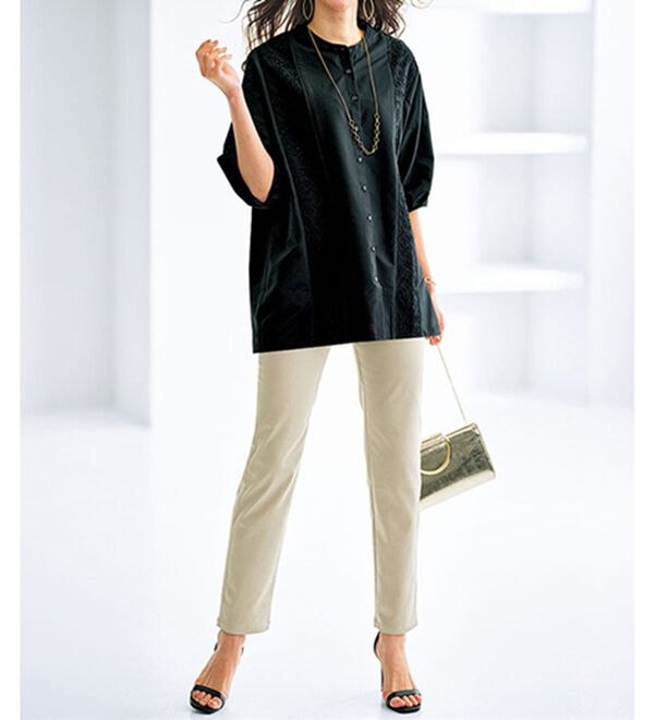 サッカー素材レース切替ドルマンチュニック - ベルーナ【公式】