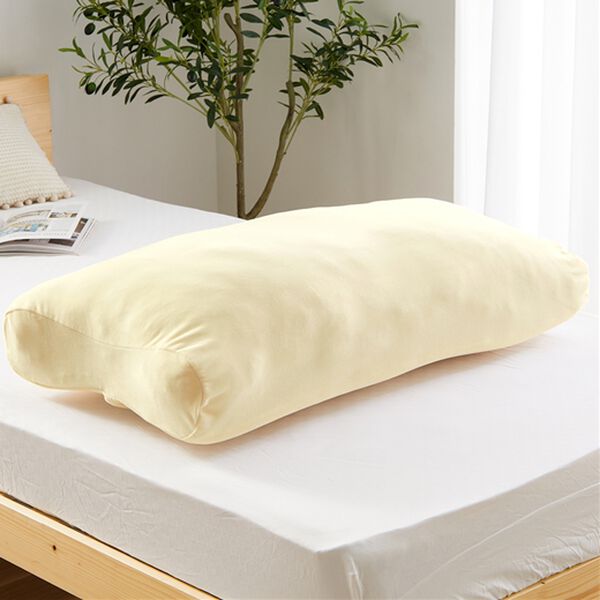 iellio（イエリオ）の「もっちもちボリューム足枕＜フットピロー・抱き枕・クッション・脚枕＞（枕）」｜マイクロアイボリー